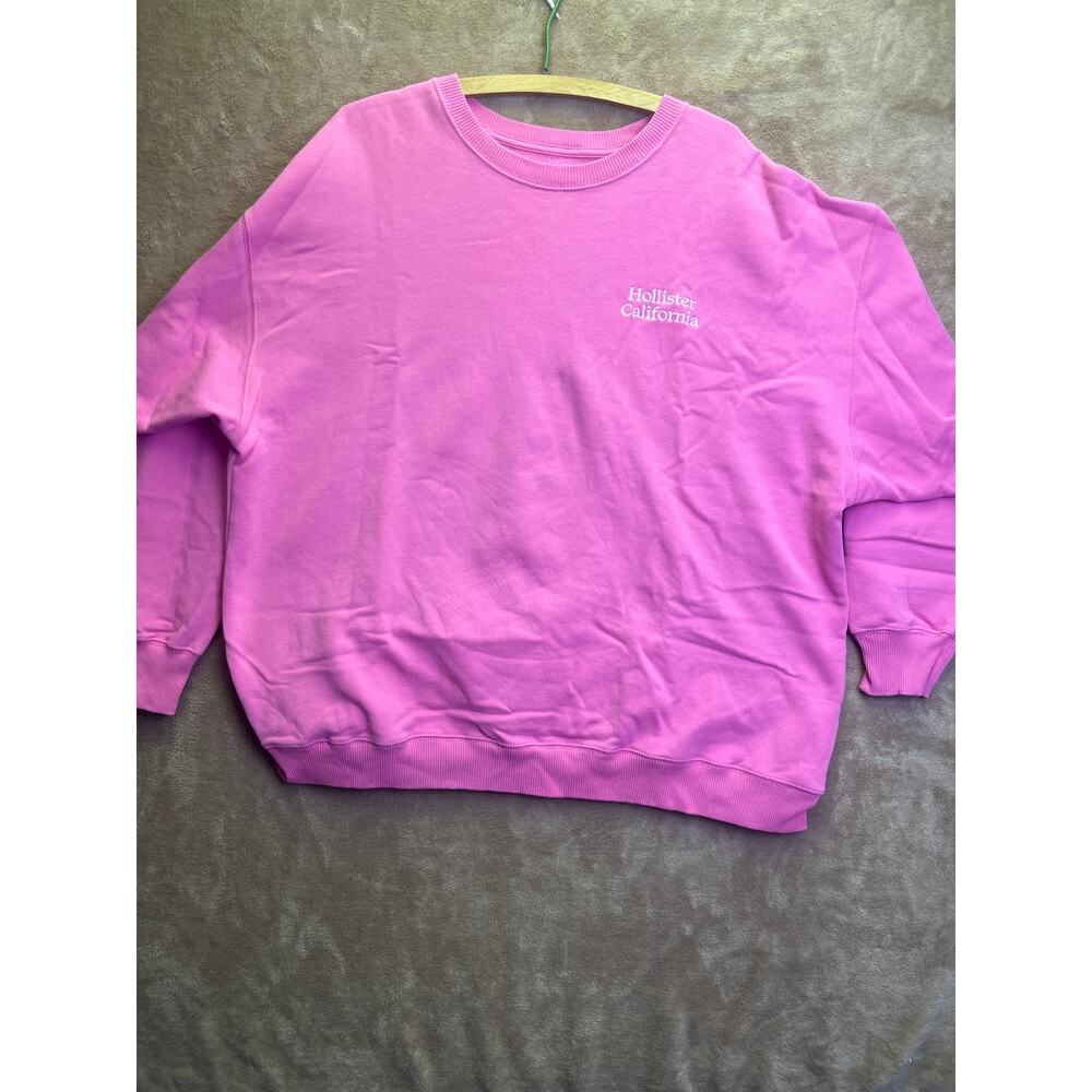 Women's Hollister California XL Lilac Cozy Crewneck L/S